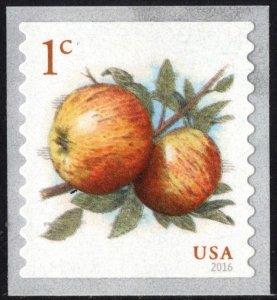 SC#5037 1¢ Apples Coil Single (2016) SA