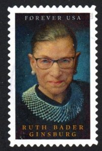 SC# 5821 - (73c) - Ruth Bader Ginsburg - Supreme Court - Used Single - Off Paper