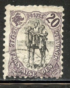 Somali Coast # 55, Used.