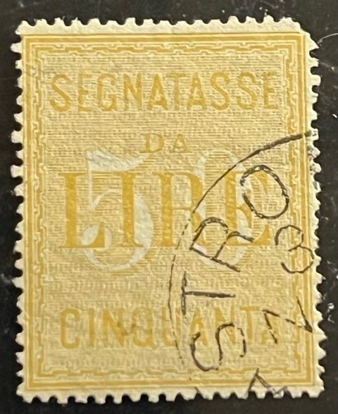 Italy Scott#  J22 Used Fine Cat $47.50