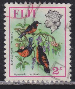 Fiji 306 Cardinal Honey Eaters 1971