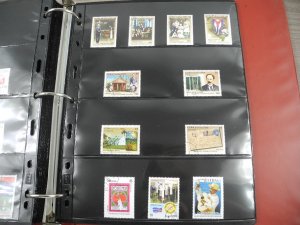 CUBA(2002-2008), Stamp Collection in stock pages(Kenmore binder)