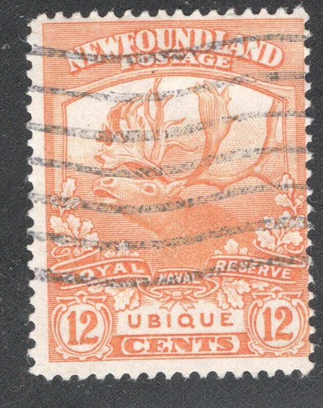 NEWFOUNDLAND #123 F,  Used  CV 45.00   ...   4350072