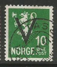 Norway Scott #212 Stamp - Used Single
