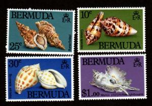 Bermuda # 419-422 Mint Sea Shells!