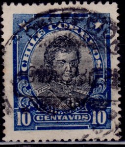 Chile 1912, O'Higgins, 10c, sc#116, used