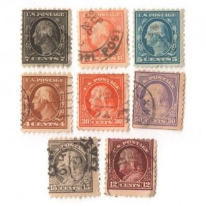 Sc 427-430 435 437 439-440 Regular Issues Used F/VF CV$63