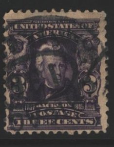USA Sc #302 Used