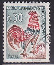 France 1024b  Gallic Cock 1965