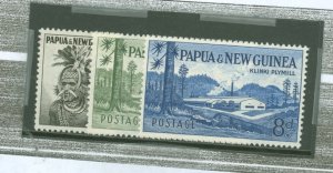 Papua New Guinea #139/143v Unused