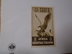 Italian East Africa  #  2  MNH   Birds