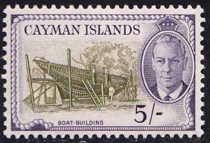 CAYMAN  133 Mint barely visible hinge mark  - SG 146