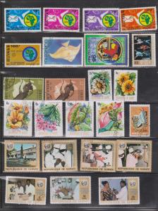 GUINEA - Collection Of Used Issues - Many Topicals CV $ 50.00