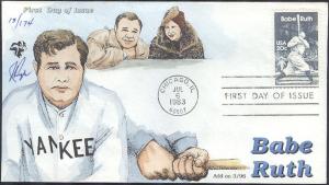 #2046 Babe Ruth Pugh FDC