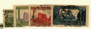 Tunisia #46,48,50,53 used CV$2.40