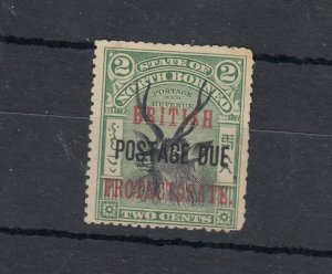 North Borneo Protectorate KEVII 1903 2c Postage Due SGD38 MH JK5358