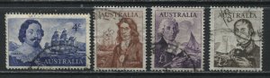 Australia 1963 4/, 5/, £1 and £2 used