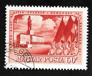 Hungary 1951 - U - Scott #982