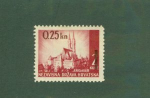 CROATIA 53 MH BIN $0.75