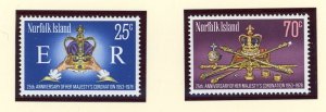 Norfolk Island 229-230 MNH  1978