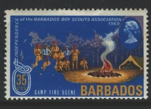 Barbados Sc#325 MH