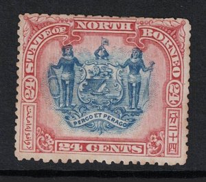 North Borneo SG# 109a Mint Hinged / Compound Perf - S19829