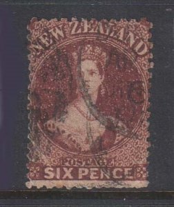 New Zealand FFQ Chalon 6d SG 122 FU