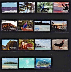 Rarotonga (Cook Islands) : 2011, Tourism, MNH Set