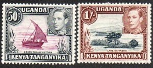 Kenya, Uganda & Tanganyika 79-80 Mint hinged
