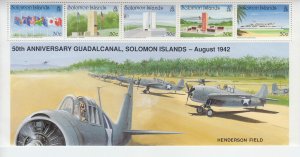 1999 Solomon Is Guadalcanal S5 w/Label (Scott 889) MNH