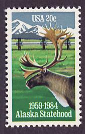 2066 Alaska Statehood mint single
