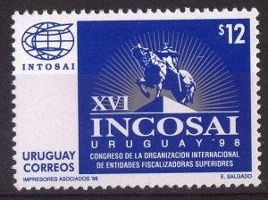 Uruguay stamp 1998 - congress of expenditure control boards