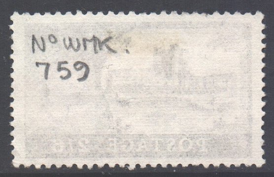 GB Scott 525 - SG759, 1967 No Watermark 2/6d Castle used