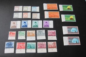 Indonesia 1963 Sc 20-33,34-9,J1-6 sets MNH