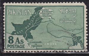 Pakistan 110 Map of Pakistan 1960