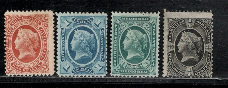 GUATEMALA SC#  7-10 AVF/MNG