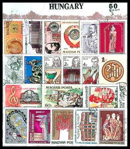 Hungary A Collection of 20 different Postage Stamps used