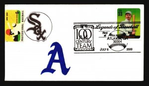 US SC# 3408 FDC / SOX & A's Cachet - L4434