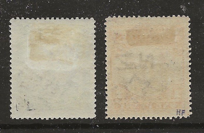 Penrhyn Island Scott catalog # 33-34 Unused HR See Desc