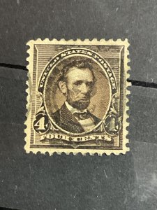 US SC # 222 Used