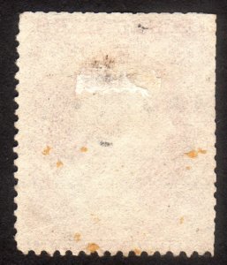 1857, US 3c, Washington, Used, Sc 26
