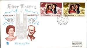 British Antarctic Territory, Polar, Worldwide First Day Cover, Royalty