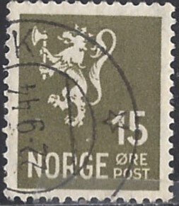 NORWAY #117, USED - 1926 - NORWAY142