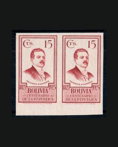 VINTAGE: BOLIVIA 1925 SCOTT #152-54 $180 LOT #9211