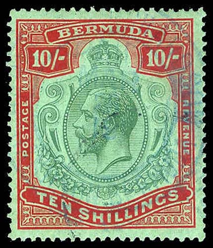 BERMUDA 96a  Used (ID # 78024)