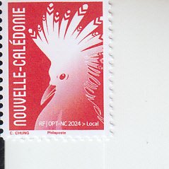 2024  New Caledonia Chung Cagou Bird  (Scott NA) MNH