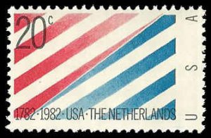 PCBstamps   US #2003 20c U.S. & Netherlands, MNH, (9)