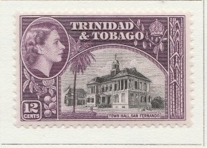 1953 English Colony British Colony TRINIDAD & TOBAGO 12c MH* A28P14F27266-