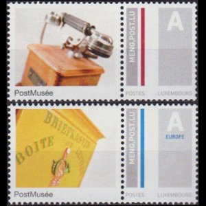 LUXEMBOURG 2009 - Scott# 1271-2 Personalized Stamps Set of 2 NH