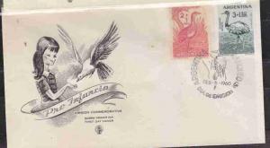 ARGENTINA FDC BIRDS ÑANDU, PERDIZ AAD7904